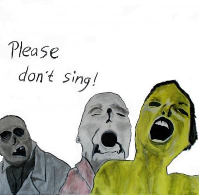 Please don´t sing