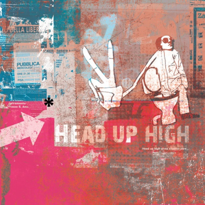 Head up high, gives a better view